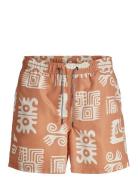 Jpstfiji Jjswim Oceanday Ss24 Ly Uimashortsit Orange Jack & J S