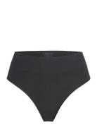 Smooth Thong Stringit Alusvaatteet Black Organic Basics