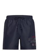 Medium Drawstring Uimashortsit Navy Tommy Hilfiger