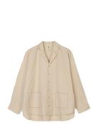 Lollipop Sofie Shirt M/L Sand Pyjama Beige Juna