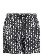 Nike M 5" Volley Short Swoosh Link Uimashortsit Black NIKE SWIM