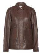 Neil Jacket Nahkatakki Brown H2O Fagerholt