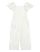 Swiss Embroidery Jumpsuit Jumpsuit Haalari White Mango