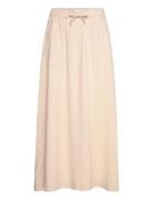 Ellieiw Skirt Pitkä Hame Beige InWear