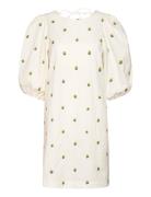 Sldina Dress Lyhyt Mekko Cream Soaked In Luxury