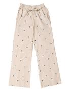 Heather Pants Morning Pyjamahousut Olohousut Beige Maanesten