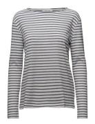 Nobel Ls Stripe 3173 Tops T-shirts & Tops Long-sleeved Blue Samsøe Sam...