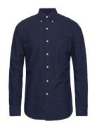 Gd Oxford-Slim Bd Ppc Sp Tops Shirts Casual Navy Polo Ralph Lauren