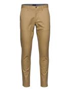 Hallden Tech Prep Chinos Bottoms Trousers Chinos Beige GANT