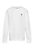 Classic Crew Neck Lb Tops Sweat-shirts & Hoodies Sweat-shirts White Ly...