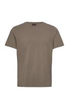 Kyran T-Shirt Designers T-shirts Short-sleeved Khaki Green Oscar Jacob...