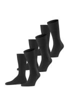Falke Airport Bundle 3P So Underwear Socks Regular Socks Black Falke
