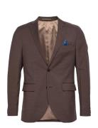 Mageorge F Suits & Blazers Blazers Single Breasted Blazers Brown Matin...