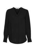 Hamilla Blouse 8083 Tops Blouses Long-sleeved Black Samsøe Samsøe