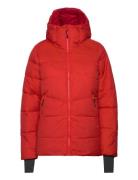 Røros Down W Jacket Brick/Fiesta M Sport Sport Jackets Red Bergans