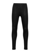 Leggings Basic Long Bottoms Leggings Black Lindex