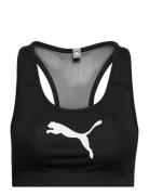 Mid Impact 4Keeps Bra Sport Bras & Tops Sports Bras - All Black PUMA