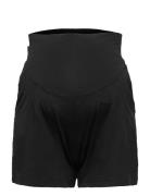 Oono Easy Shorts Bottoms Shorts Casual Shorts Black Boob