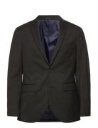 Mageorge F Suits & Blazers Blazers Single Breasted Blazers Black Matin...