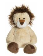 Teddy Wild Lion Toys Soft Toys Stuffed Animals Beige Teddykompaniet