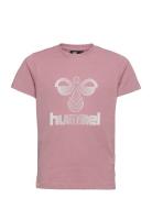 Hmlproud T-Shirt S/S Sport T-shirts Short-sleeved Pink Hummel