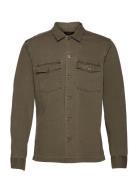 Spotter Ls Shirt Tops Shirts Casual Khaki Green AllSaints