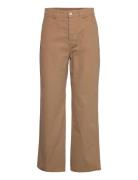 Stock Trousers Bottoms Trousers Wide Leg Beige Hope