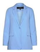 Vmzelda Ls Loose Blazer Noos Blazers Single Breasted Blazers Blue Vero...