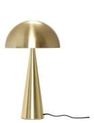 Mush Bordlampe Home Lighting Lamps Table Lamps Gold Hübsch