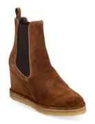 Booties Shoes Boots Ankle Boots Ankle Boots With Heel Brown Billi Bi