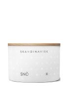 Snö Scented Candle 90G Tuoksukynttilä White Skandinavisk