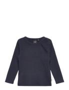 T-Shirt Long-Sleeve Tops T-shirts Long-sleeved T-shirts Navy Sofie Sch...