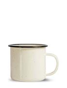 Doris Emaljmugg Home Tableware Cups & Mugs Coffee Cups Beige Sagaform