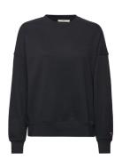 Relaxed Fit Sweatshirt Tops Sweat-shirts & Hoodies Sweat-shirts Black ...