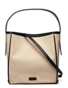 Iwa, Canvas, O Bags Small Shoulder Bags-crossbody Bags Beige Cala Jade