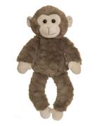 Monkey, Nicke Toys Soft Toys Stuffed Animals Brown Teddykompaniet