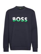 Salbo 1 Sport Sweat-shirts & Hoodies Sweat-shirts Navy BOSS