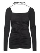 Tillomd Top Tops Blouses Long-sleeved Black Modström