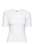 Onllive Love 2/4 Pufftop Jrs Tops T-shirts & Tops Short-sleeved White ...