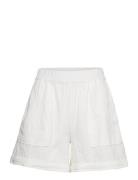 Pckiana Hw Shorts Bc Bottoms Shorts Casual Shorts White Pieces