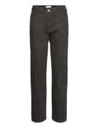 Naomi Trousers Bottoms Jeans Straight-regular Black HOLZWEILER