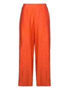 Nupil Pants Bottoms Trousers Wide Leg Orange Nümph