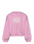 Gant Usa Voluminous C-Neck Tops Sweat-shirts & Hoodies Sweat-shirts Pi...