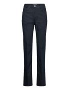 Lr-Aida Bottoms Jeans Straight-regular Navy Levete Room