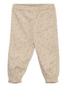 Pants Woven Bottoms Trousers Beige Fixoni