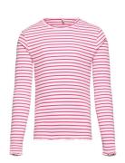 Koggila L/S Rib Top Jrs Tops T-shirts Long-sleeved T-shirts Multi/patt...