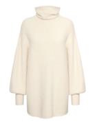 Posiagz Oz Pullover Tops Knitwear Turtleneck White Gestuz