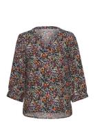 Frflowy Bl 1 Tops Blouses Long-sleeved Multi/patterned Fransa