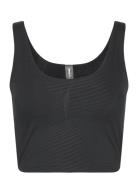 Onpcate Aop Crop Train Bra Top Sport T-shirts & Tops Sleeveless Black ...