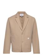 Palisade Jacket Suits & Blazers Blazers Single Breasted Blazers Beige ...